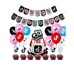 Tik Tok Party Decorations